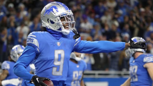 Detroit Lions wide receiver Jameson Williams